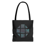 Teal Hex Tote Bag