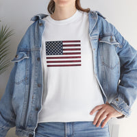 American Flag Unisex Heavy Cotton Tee