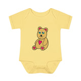 Peri Bear Infant Baby Rib Bodysuit