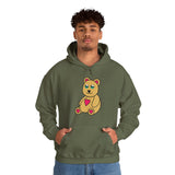 Peri Bear Unisex Heavy Blend™ Hooded Sweatshirt