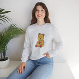 Peri Bear Unisex Heavy Blend™ Crewneck Sweatshirt