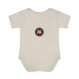 Orange Star Infant Baby Rib Bodysuit