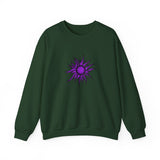 Purple Sun Unisex Heavy Blend™ Crewneck Sweatshirt