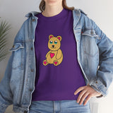 Peri Bear Unisex Heavy Cotton Tee