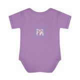 Lily the Unicorn Infant Baby Rib Bodysuit