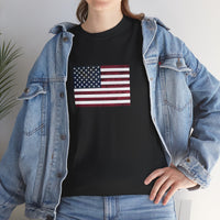 American Flag Unisex Heavy Cotton Tee