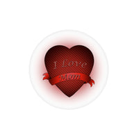 Heartmail Transparent Outdoor Stickers, Die-Cut, 1pcs