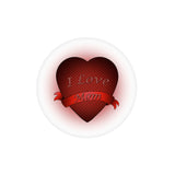 Heartmail Transparent Outdoor Stickers, Die-Cut, 1pcs