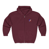 American Flag Unisex Heavy Blend™ Full Zip Hooded Sweatshirt
