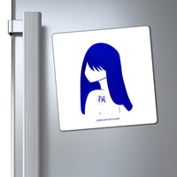 Blue Lucy Magnets