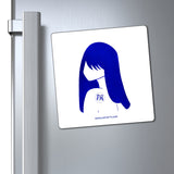 Blue Lucy Magnets