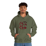 Spiral Red Unisex Heavy Blend™ Hooded Sweatshirt