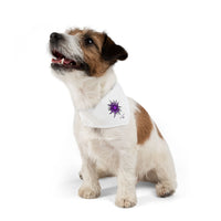 The Creative Art Series: Purple Sun Pet Bandana Collar