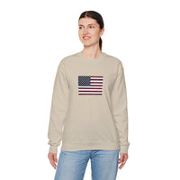 American Flag Unisex Heavy Blend™ Crewneck Sweatshirt