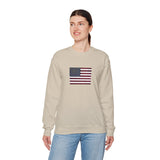 American Flag Unisex Heavy Blend™ Crewneck Sweatshirt