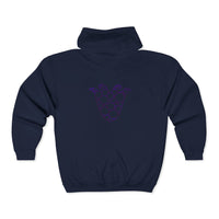 Emblem Unisex Heavy Blend™ Full Zip Hooded Sweatshirt