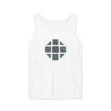 Teal Hex Unisex Garment-Dyed Tank Top