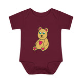 Peri Bear Infant Baby Rib Bodysuit