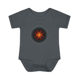Orange Star Infant Baby Rib Bodysuit