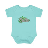 Wolf Infant Baby Rib Bodysuit