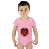 Heartmail Infant Baby Rib Bodysuit