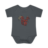 Squirrel Infant Baby Rib Bodysuit