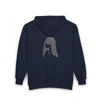 Graphite Lucy Unisex Heavy Blend™ Full Zip Hooded Sweatshirt