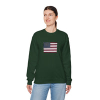 American Flag Unisex Heavy Blend™ Crewneck Sweatshirt
