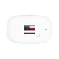 American Flag UV Phone Sanitizer and Wireless Charging Pad