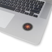 Orange Star Kiss-Cut Stickers