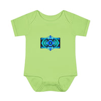 Classic Blue Infant Baby Rib Bodysuit