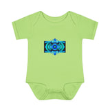 Classic Blue Infant Baby Rib Bodysuit