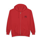 Spiral Red Unisex Heavy Blend™ Full Zip Hooded Sweatshirt
