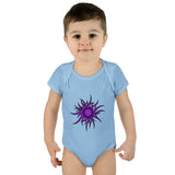Purple Sun Infant Baby Rib Bodysuit