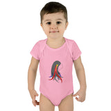 4th of July Lucy Infant Baby Rib Bodysuit