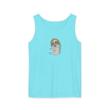 Sandy the Sloth Unisex Garment-Dyed Tank Top