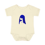 Blue Lucy Infant Baby Rib Bodysuit