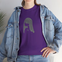Graphite Lucy Unisex Heavy Cotton Tee