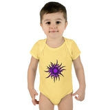 Purple Sun Infant Baby Rib Bodysuit