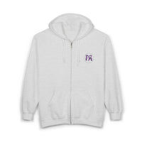 Emblem Unisex Heavy Blend™ Full Zip Hooded Sweatshirt
