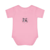 Teal Hex Infant Baby Rib Bodysuit