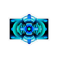 Classic Blue Kiss-Cut Stickers