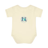 Classic Blue Infant Baby Rib Bodysuit