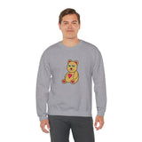 Peri Bear Unisex Heavy Blend™ Crewneck Sweatshirt