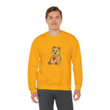 Peri Bear Unisex Heavy Blend™ Crewneck Sweatshirt