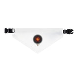 The Creative Art Series: Orange Star Pet Bandana Collar
