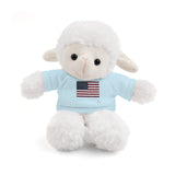 American Flag Stuffed Animals with Tee