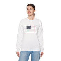 American Flag Unisex Heavy Blend™ Crewneck Sweatshirt