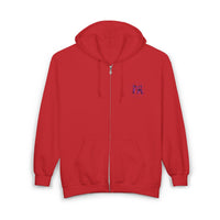 Emblem Unisex Heavy Blend™ Full Zip Hooded Sweatshirt