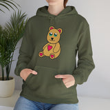 Peri Bear Unisex Heavy Blend™ Hooded Sweatshirt